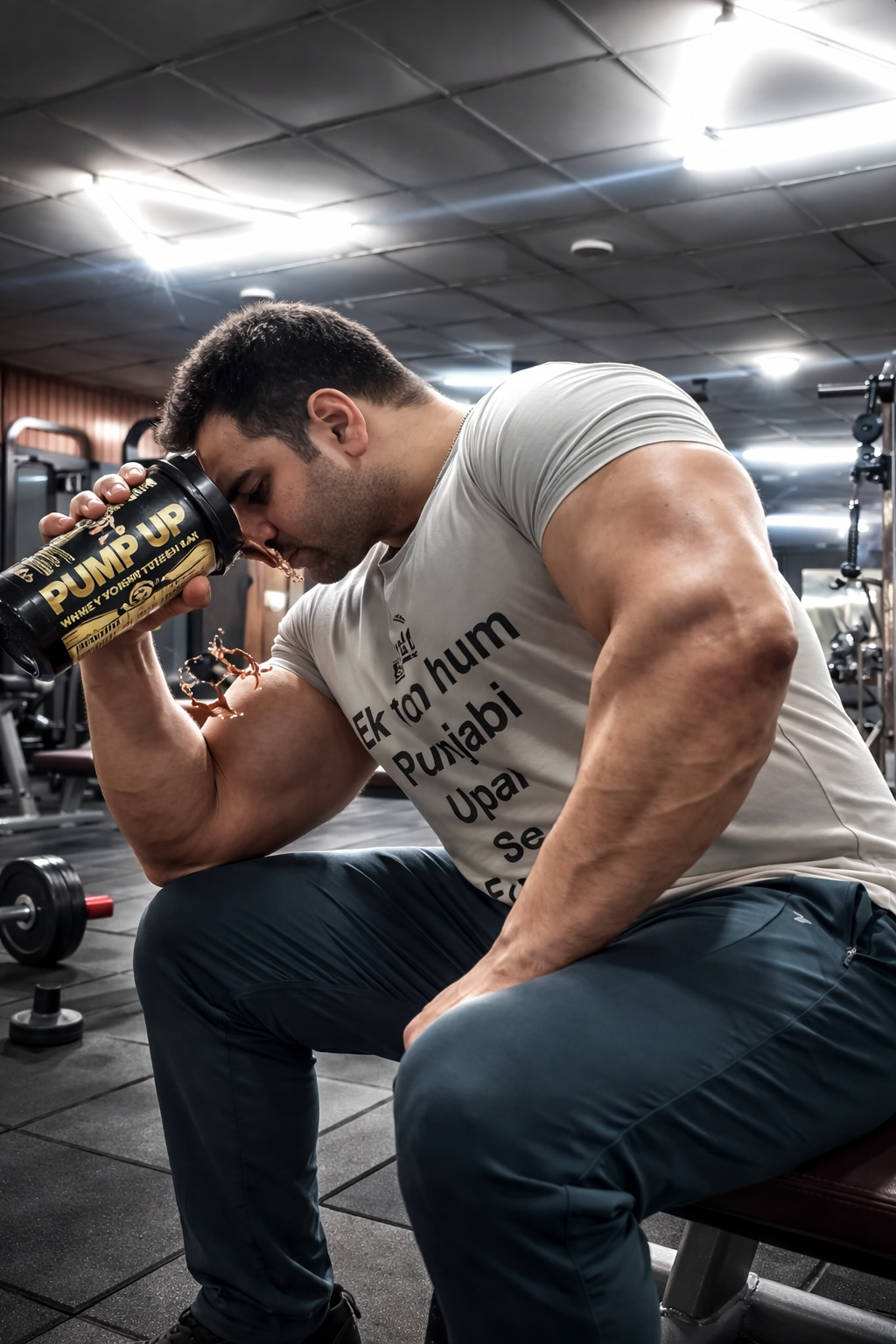 Pump Up Whey Protein Isolate - 1 Kg (2.2 Lb), Cafe Mocha | 25g Protein 💪